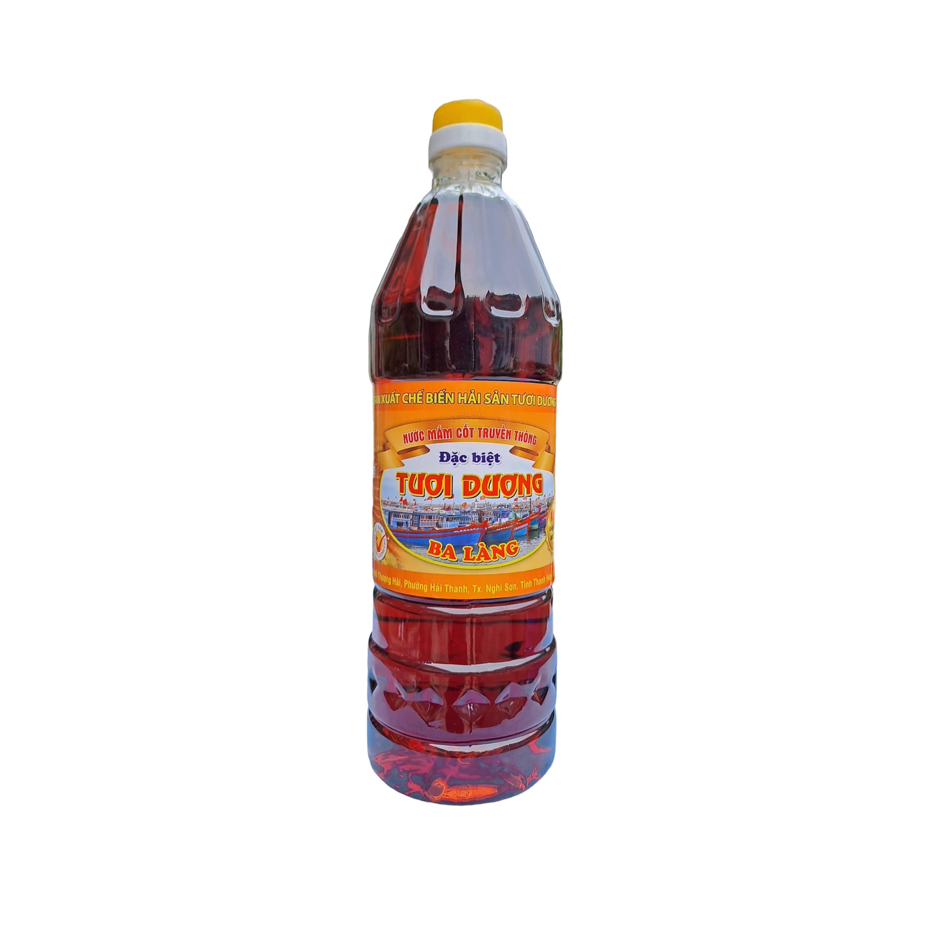Nước mắm Ba Làng cốt cá cơm 1Lít đặc biệt