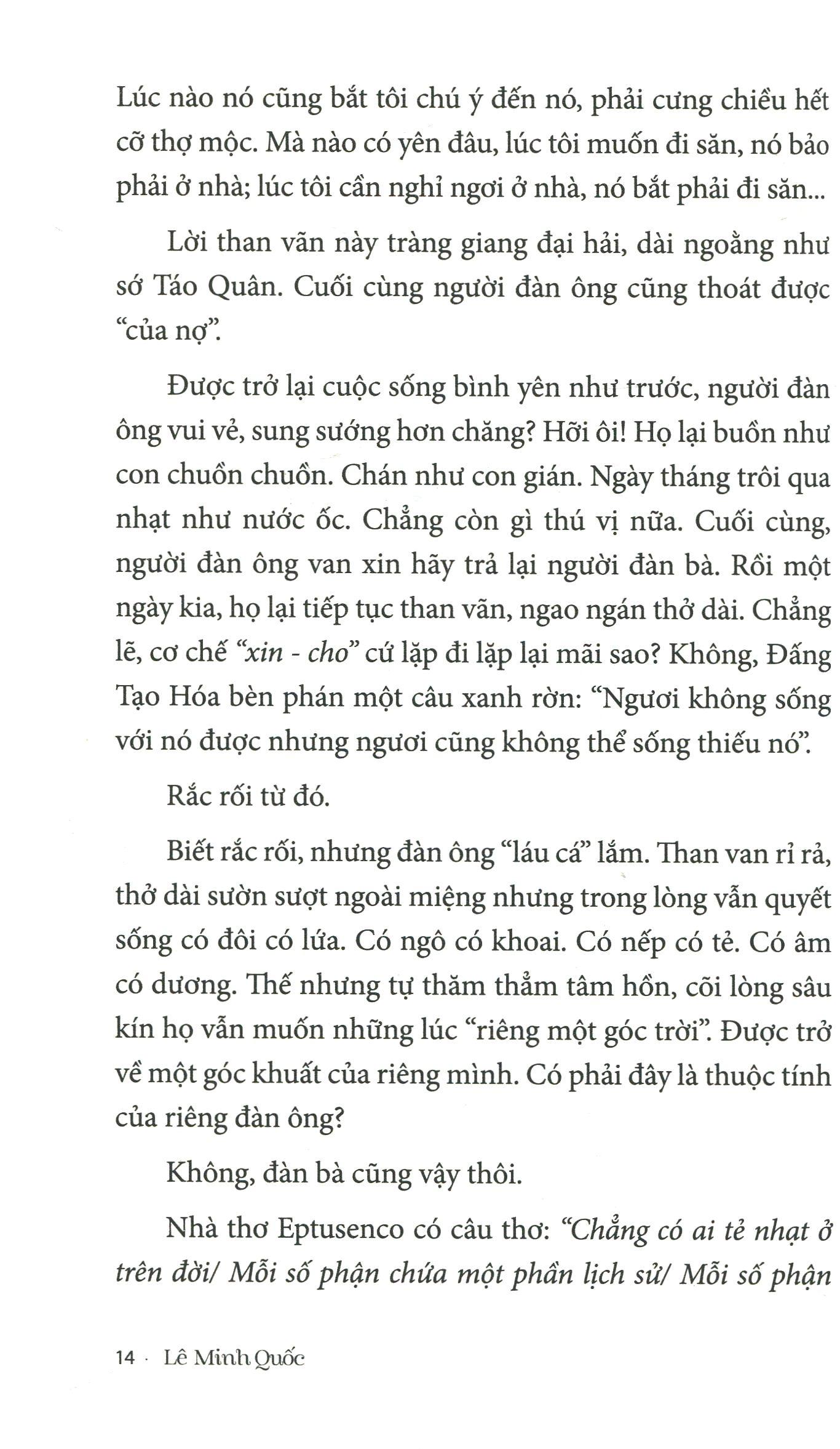 Tình Éo Le Mà Lý Oái Oăm - Lê Minh Quốc