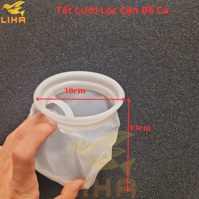 Tất lưới lọc cặn, túi lọc thô bể cá - tất lọc cặn bể cá