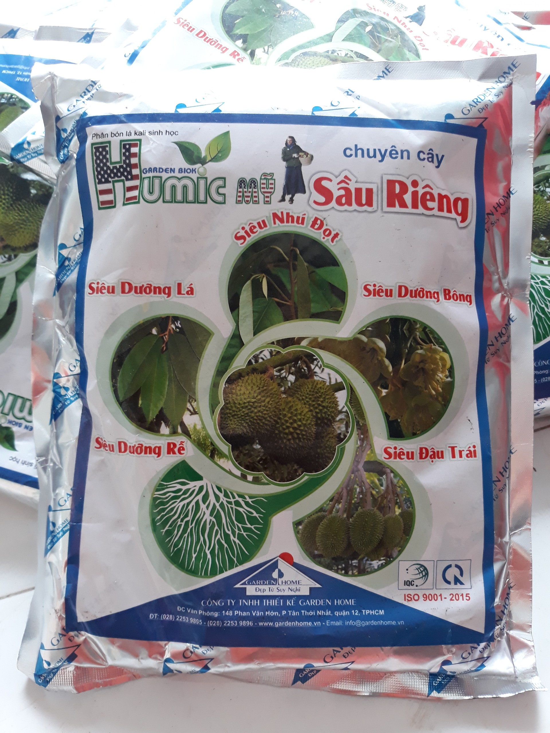 Humic 1kg - Phân bón cải tạo đất  Nuôi rễ - chuyên sầu riêng