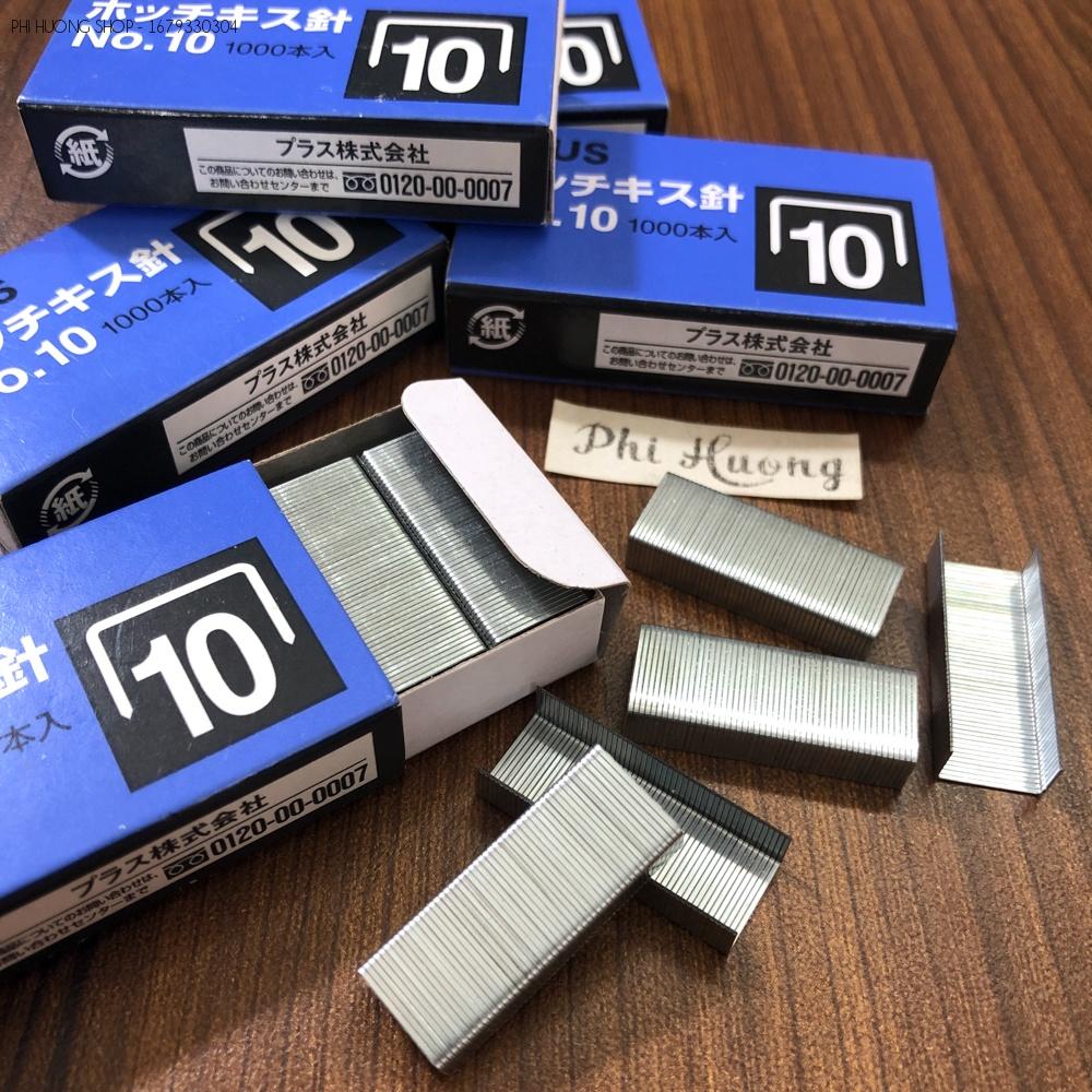 1 hộp kim bấm số 10 plus