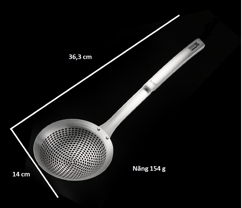 Muỗng Lọc Lưới Chiên Trong Nhà Bếp Inox 304 chất lượng - Muôi Thủng ...