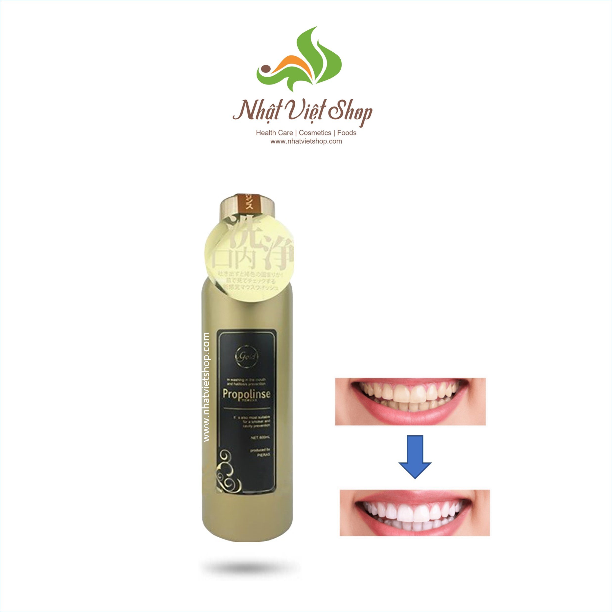 Nước xúc miệng Nhật Bản Propolinse 600ml