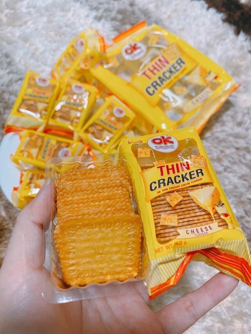 Bánh Quy OK THIN Cracker Thái Lan