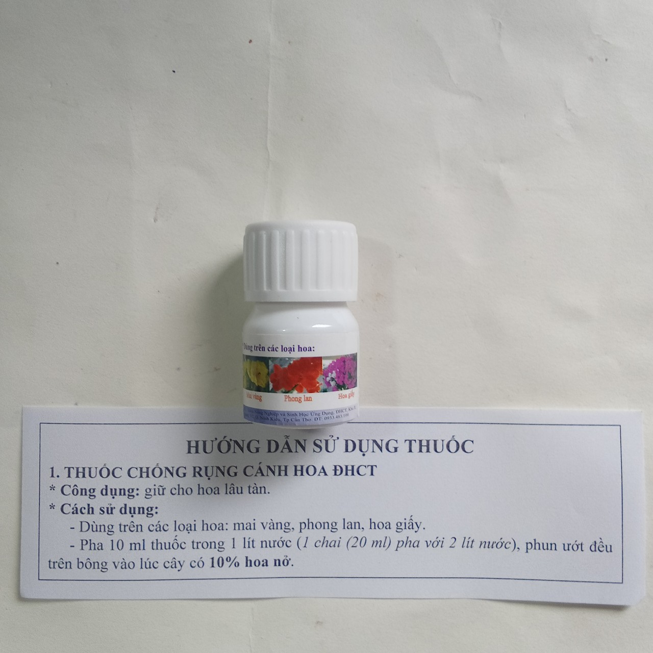 Chất Chống Rụng Cánh Hoa ĐHCT2 chai