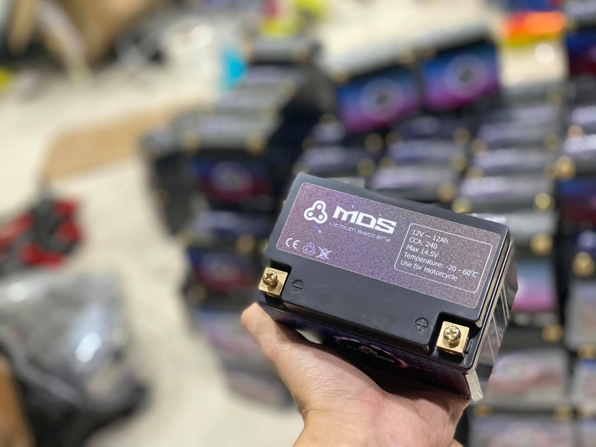 [HCM]Bình Ắc Quy Lithium MDS 12A NEw 2023