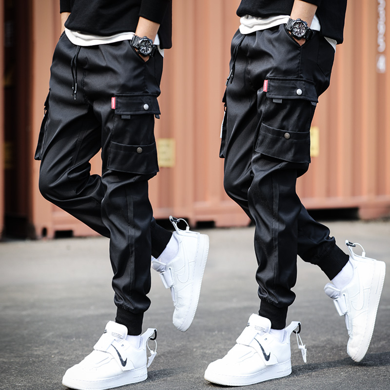 (chất kaki L1) Quần Jogger Nam Phối Túi Bo Ống Trẻ Trung Năng Động Dáng Basic Dế Mặc Thời Trang 4MENHN JOGGER NAM 9000019C2