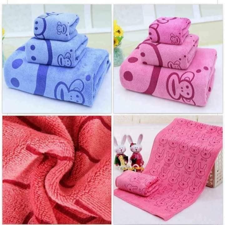 Bộ 3 khăn Thái lan cao cấp cho mẹ và bé