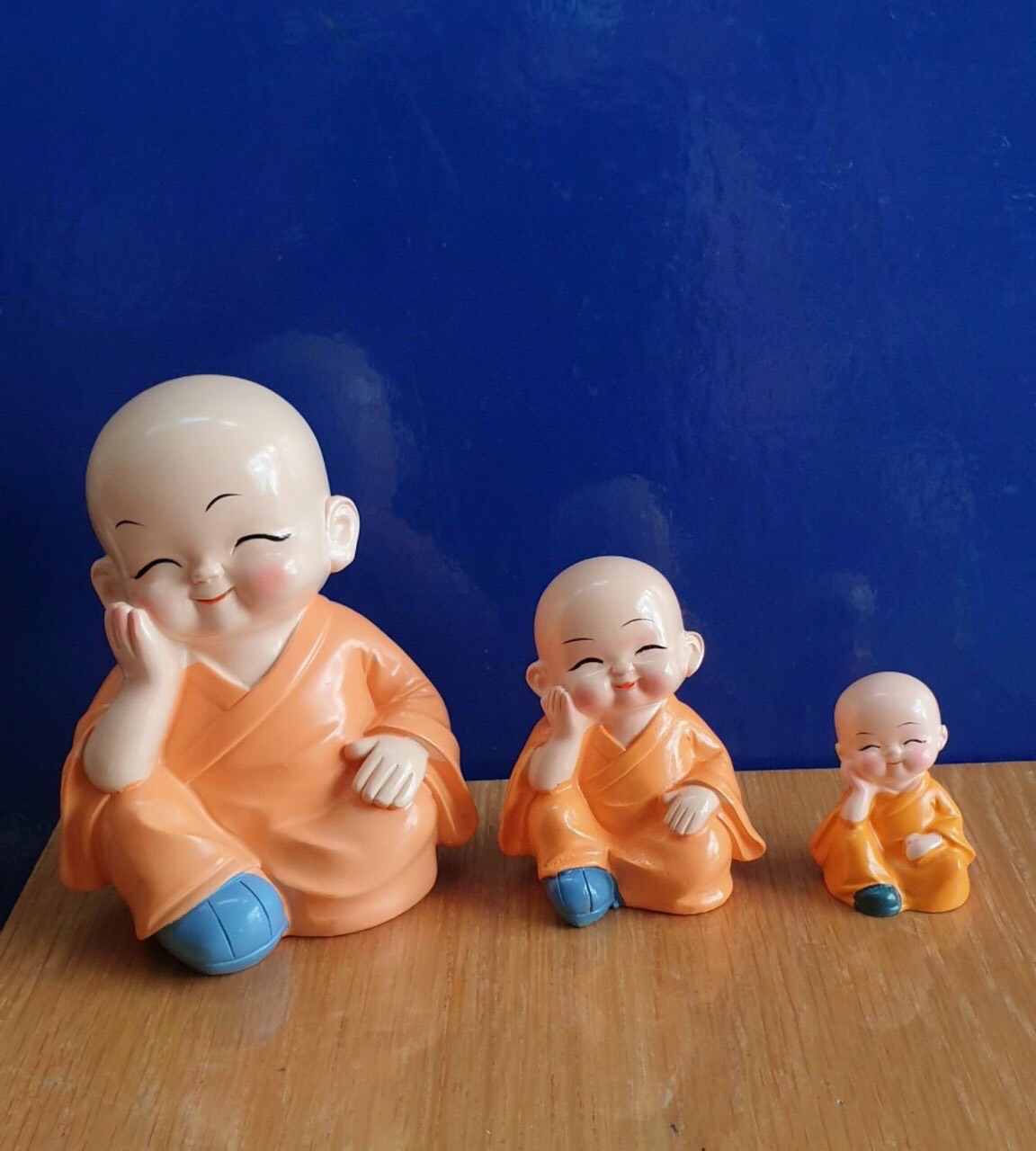 [HCM]bộ tượng 04 chú tiểu tứ không