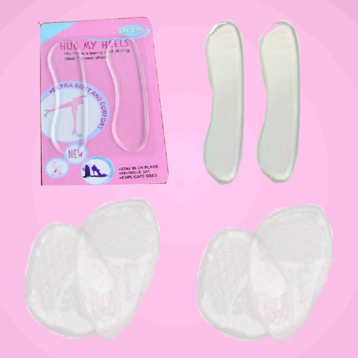 [Siêu Êm Chân] Set 2 miếng lót giày silicon chống đau gót chân - See Ever 20