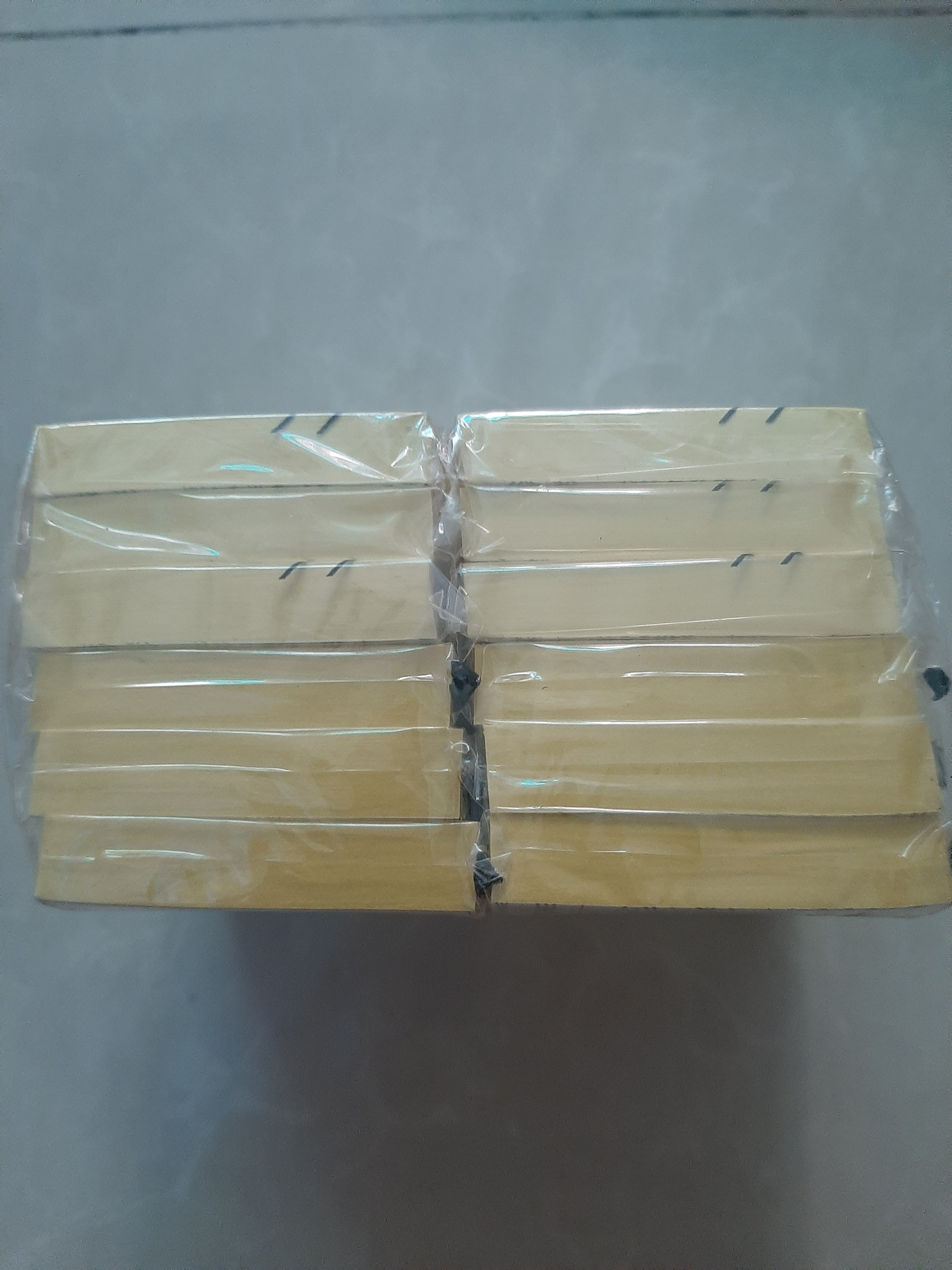 1 Box of 12 Stacks of 3*2 Yellow Note Paper