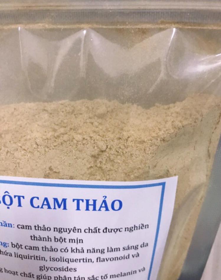 250g Bột cam thảo nguyên chất giúp trắng da
