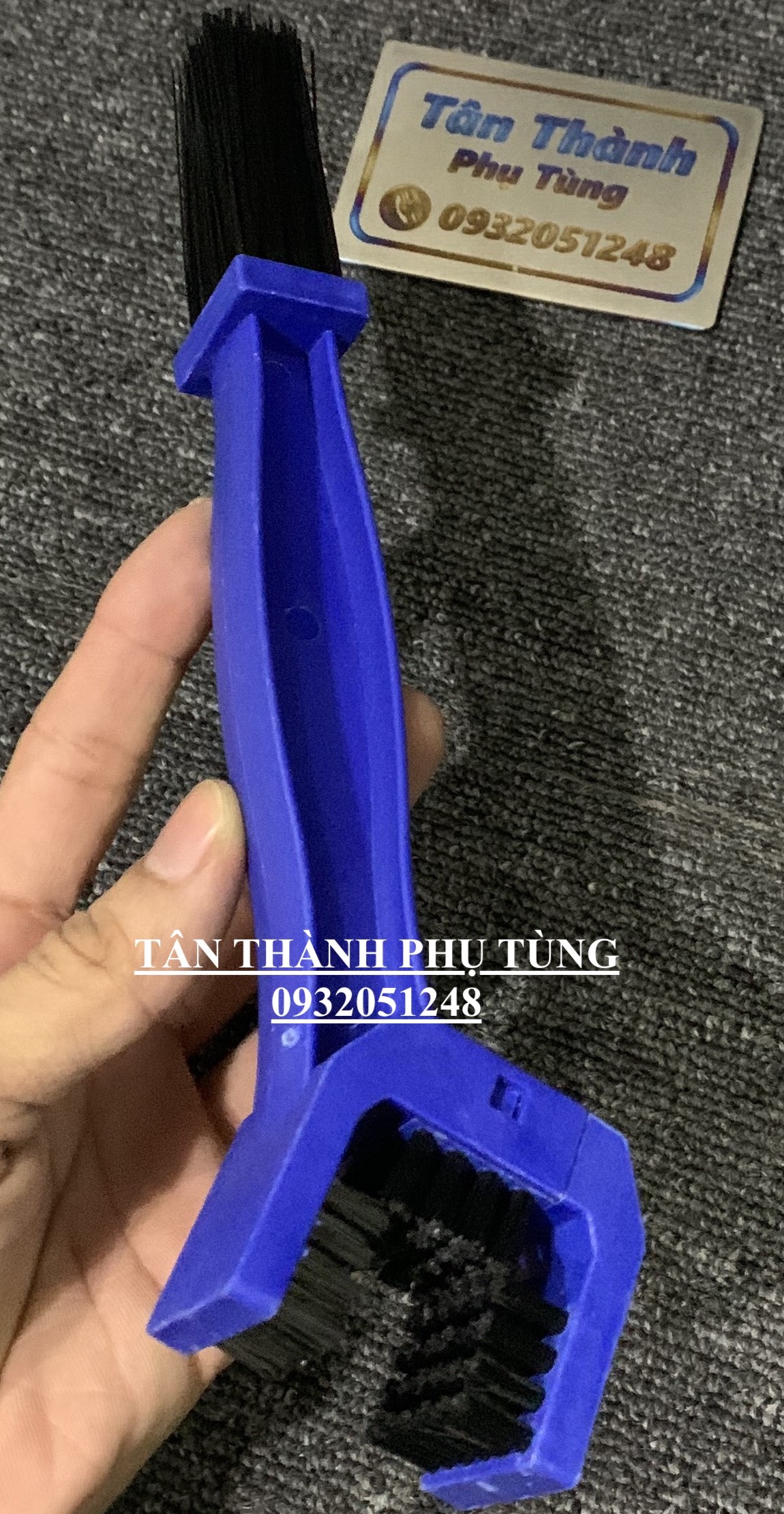 Chổi vệ sinh sên xe máy