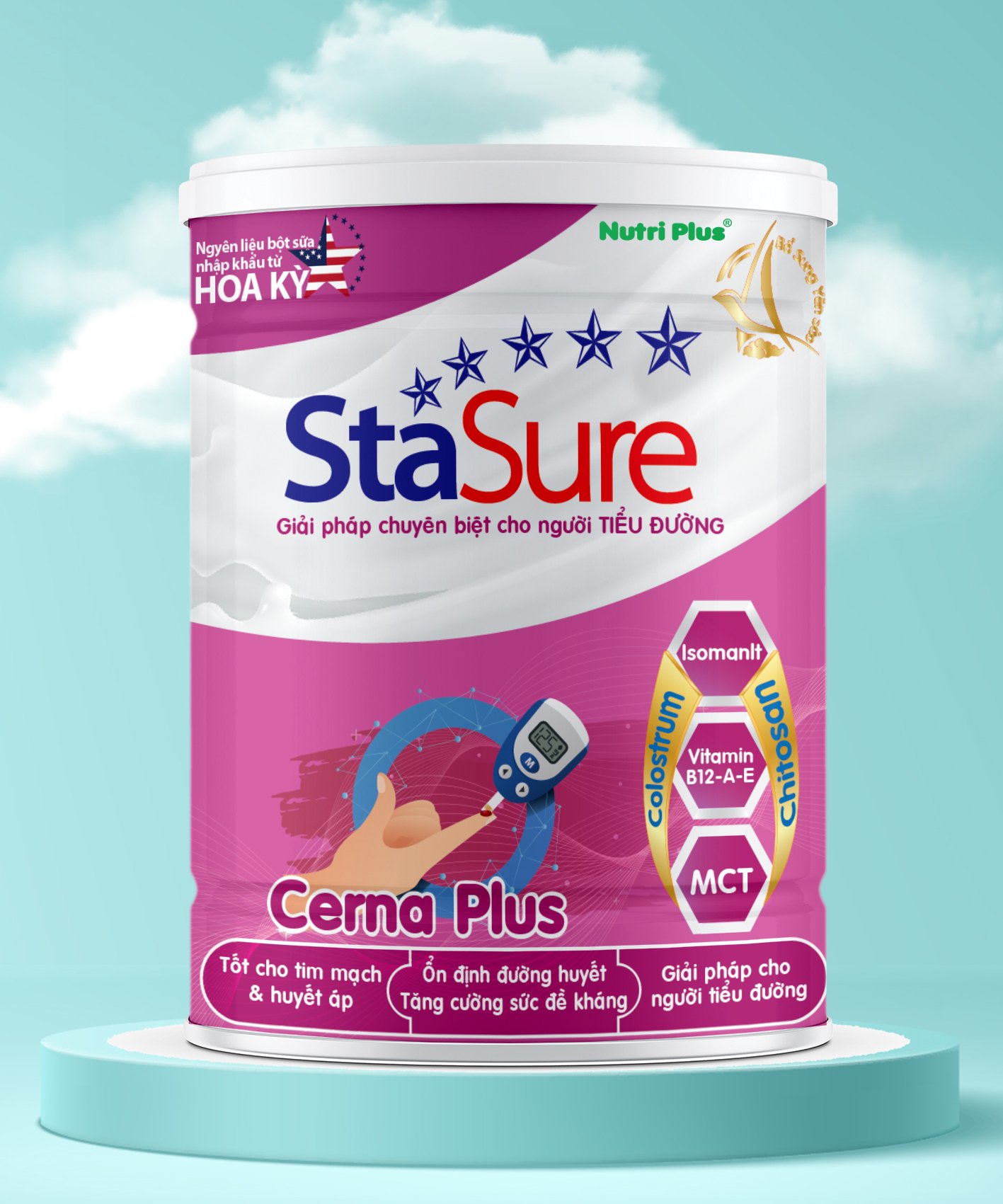 Sữa Stasure CERNA PLUS 900G-8936138316404
