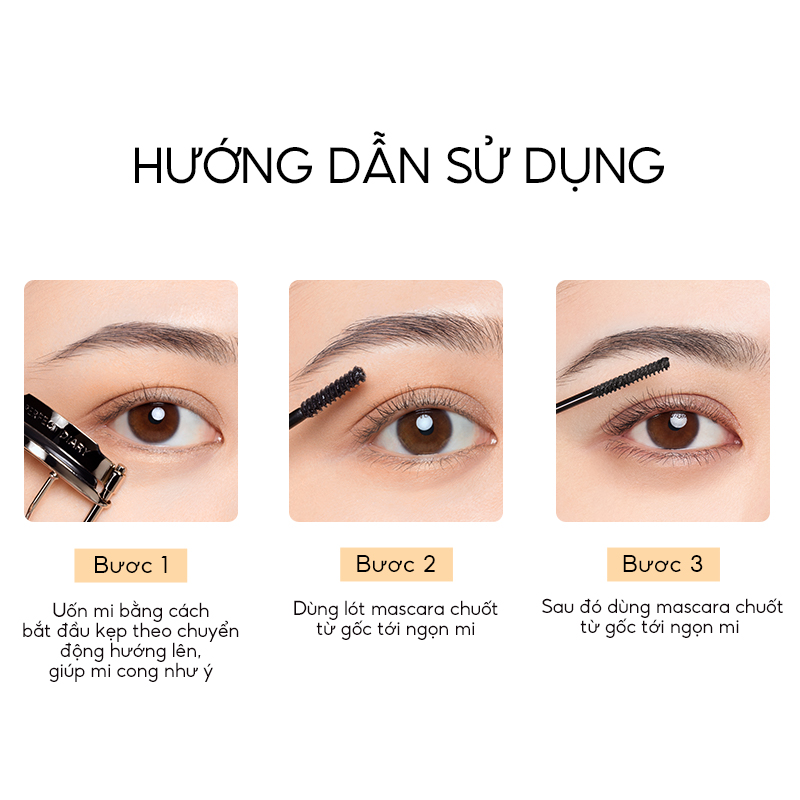 Perfect Diary High Definition Long Lasting Multifunction Waterproof Mascara Eye Makeup （BY）