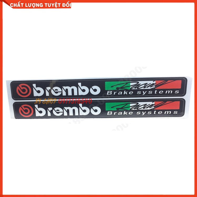 TEM PHUỘC TEM SƯỜN ( RIZOMA TRD PERFORMANTE) DÁN MỌI LOẠI XE ( GIÁ 1 ĐÔI)