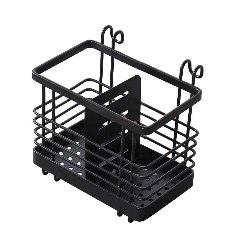 Ống cắm đũa 2 ngăn sắt sơn tĩnh điện