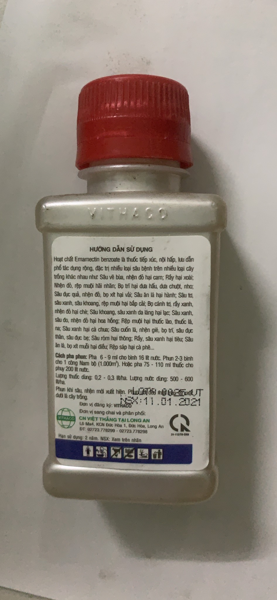 sản phẩm diệt sâu Sinh Học TASIEU 1.9EC