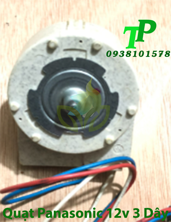 Motor Quạt Sứ Tủ Lạnh Panasonic 12v 3 Dây