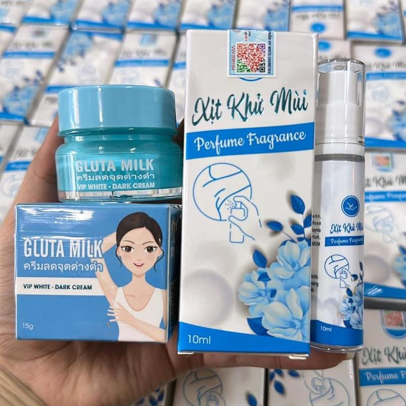 (MUA 1 TẶNG 1) Kem Thâm Nách Gluta Milk Thái Lan
