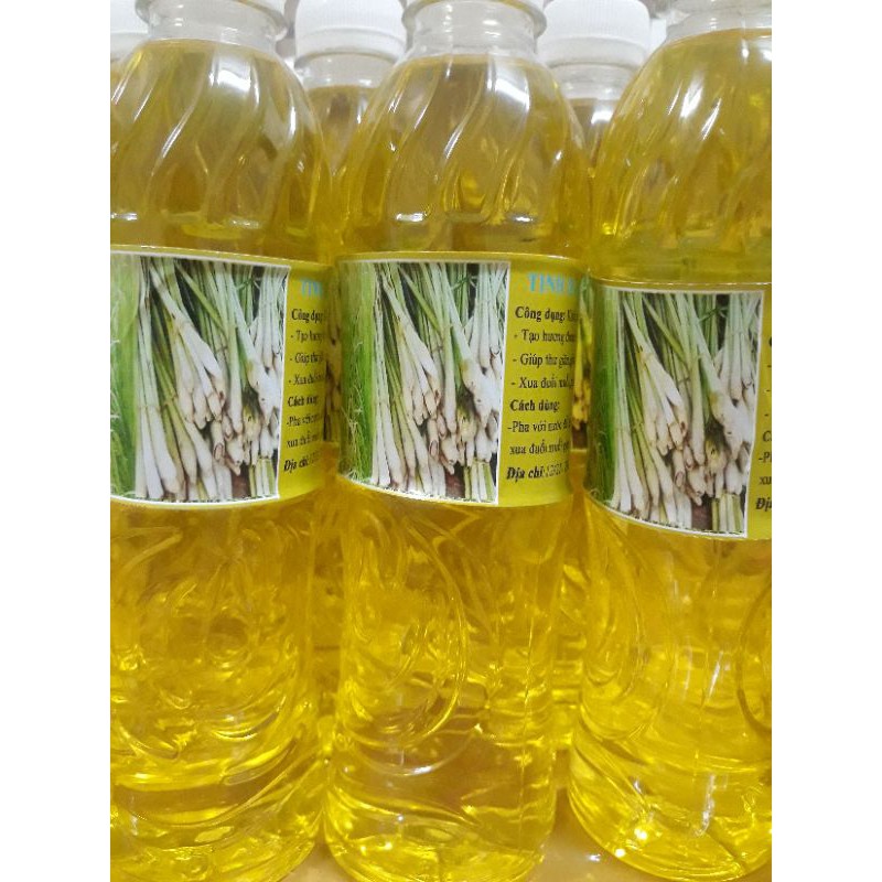 Tinh dầu sả chanh đậm đặc chai 500ml
