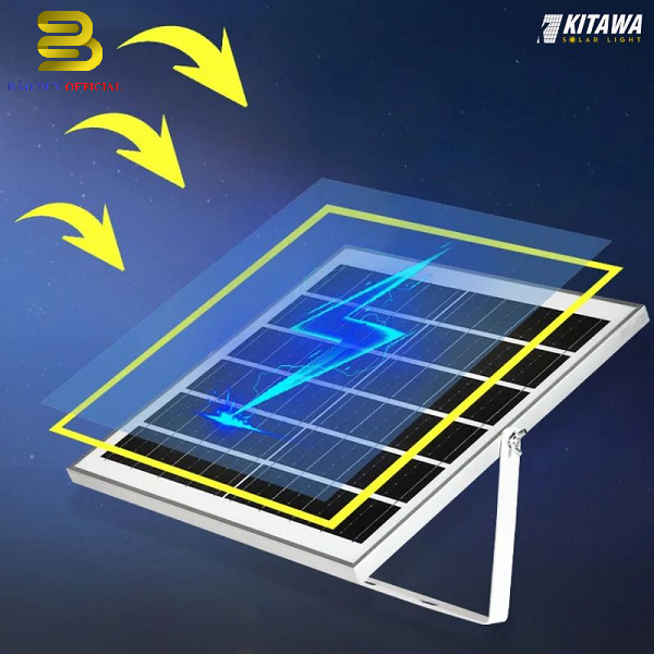 Đèn pha năng lượng mặt trời 200W Kitawa DP15.200