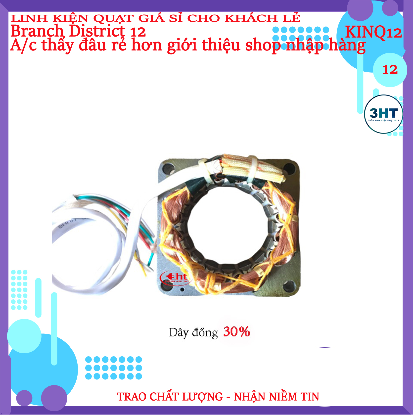 SATOR QUẠT B4 30% ĐỒNG HÀNG CTY 3HT