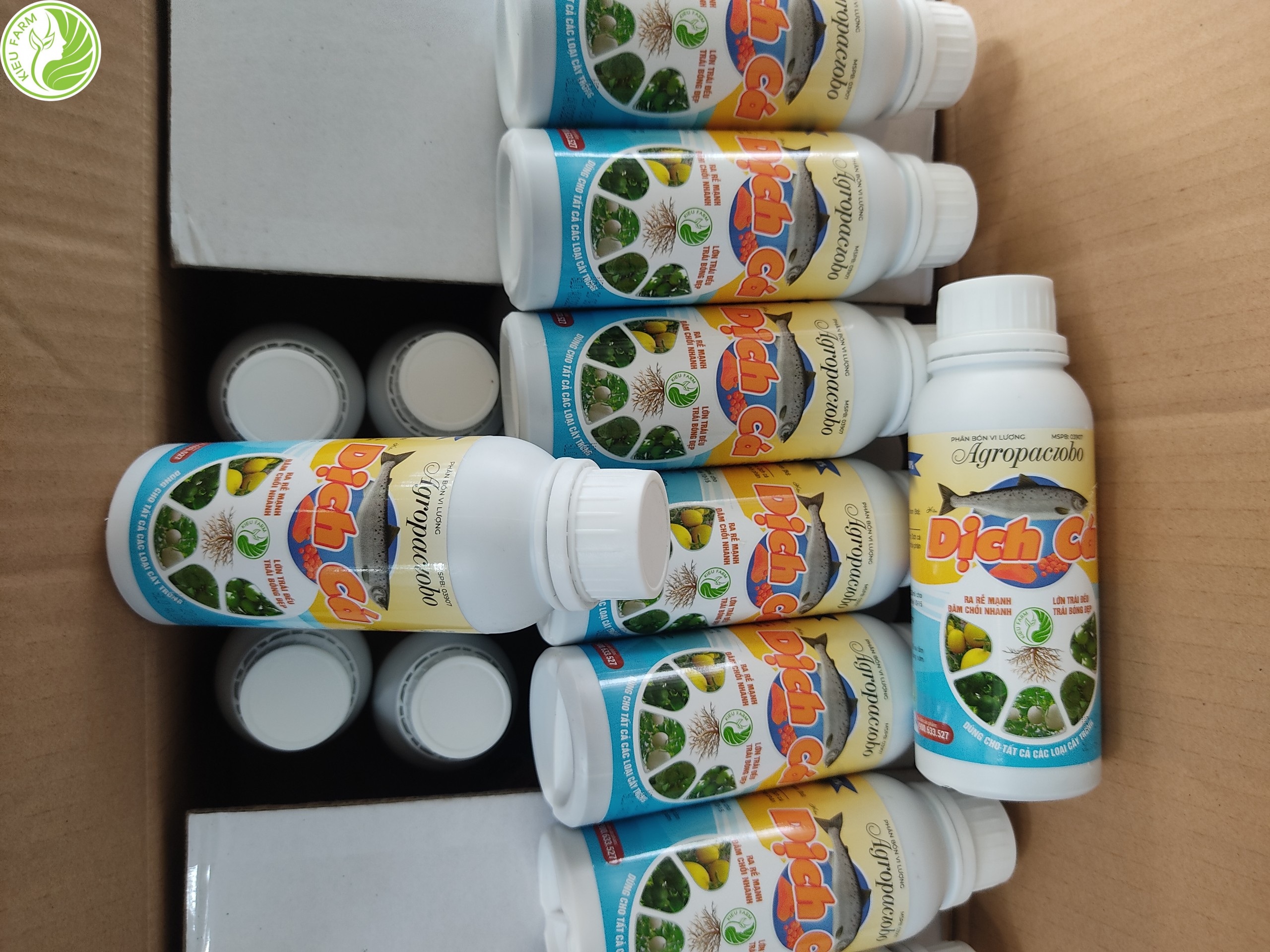 Phân bón đạm cá hữu cơ 250ml