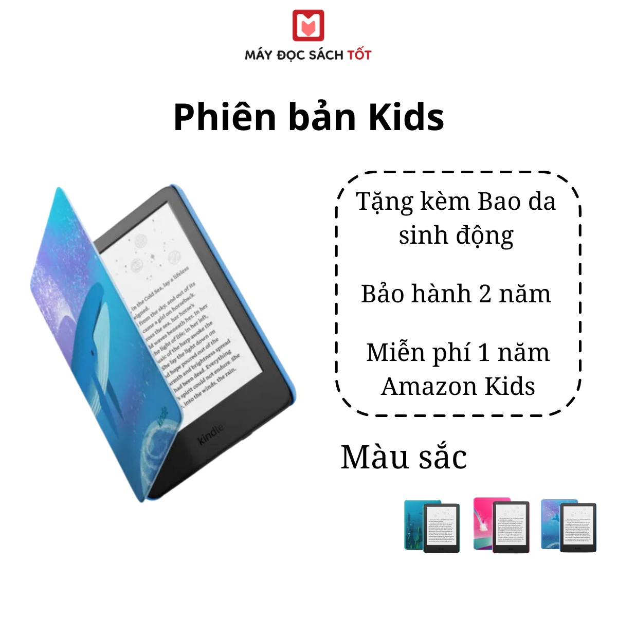 Máy Đọc Sách Kindle 2022, Mới Nguyên SEAL