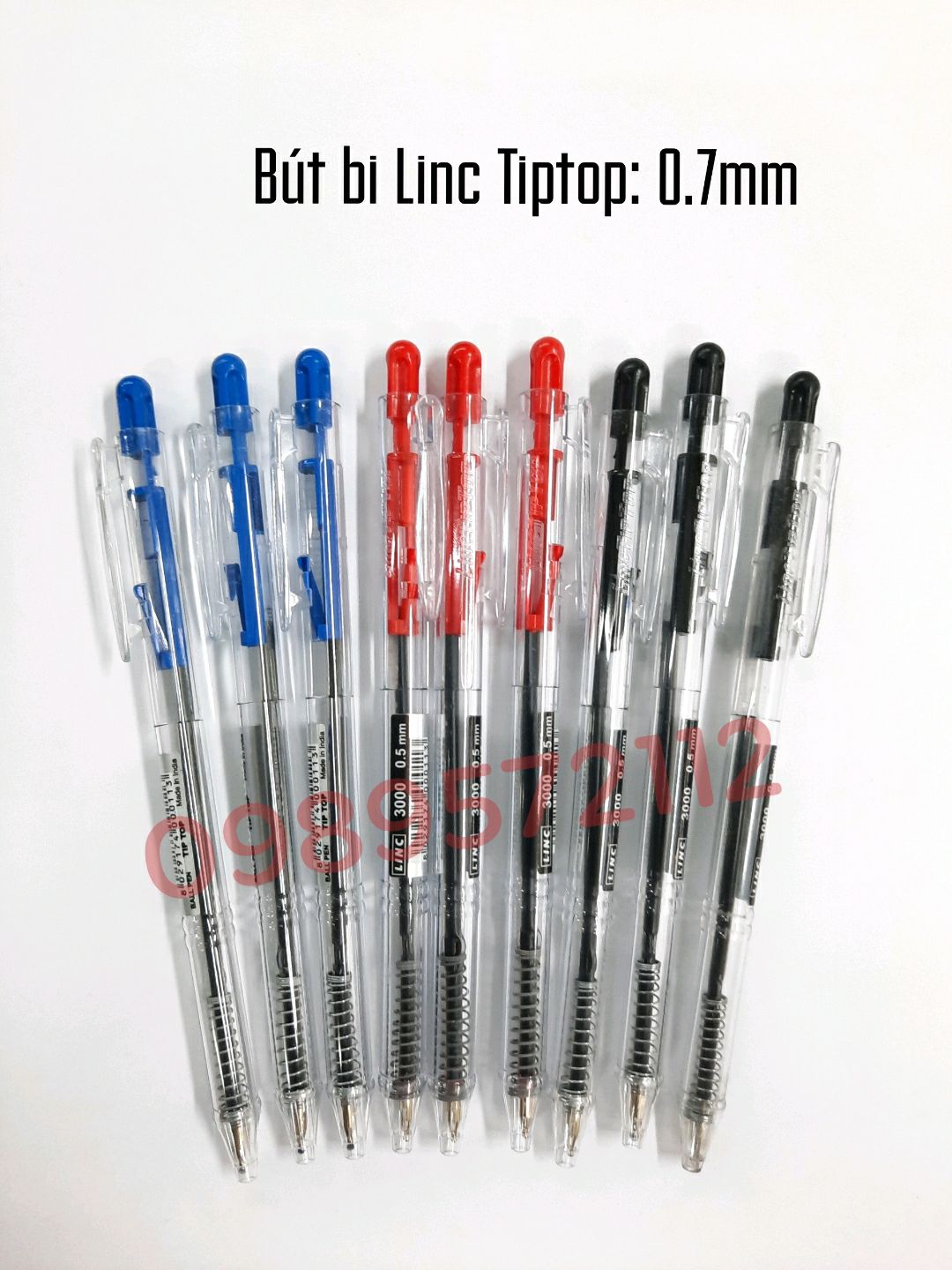 Hộp 20 cái Bút bi Linc tiptop.