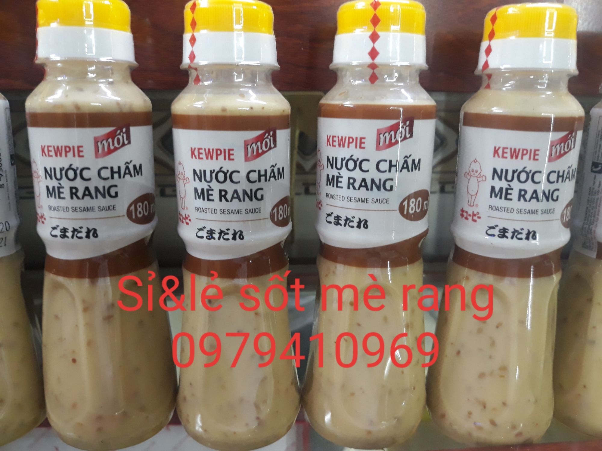 Nước chấm mè rang Kewpie chai 180ml