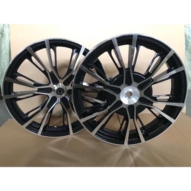 [HCM]Mâm Cz Kiểu Dáng Xe Hơi Dành Cho Ab Click Vario Pcx Km Mua 1 Tặng 1 - Đỏ Đen