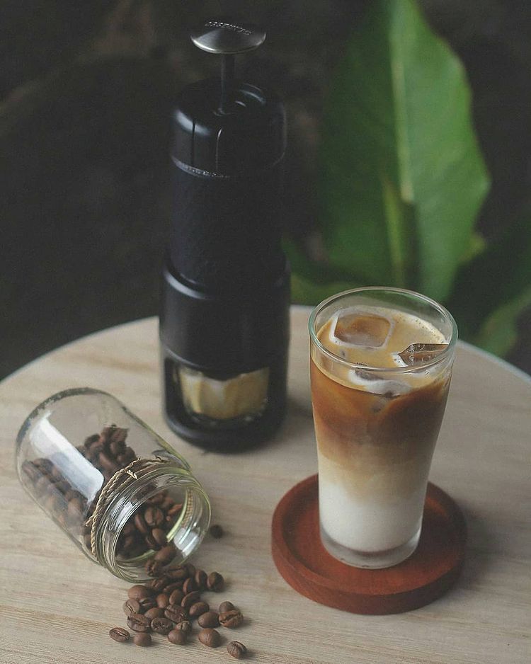 Máy pha cà phê cầm tay Staresso Basic 2023, máy pha cafe Staresso nhỏ gọn dành cho dân văn phòng và du lịch