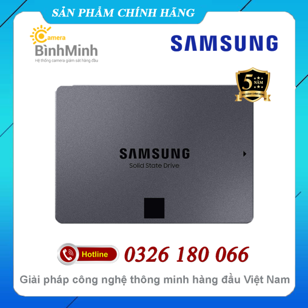 Ổ Cứng SSD 4TB / 8TB Samsung 870 QVO 2.5 Inch SATA 3 (MZ-77Q4T0 / MZ-77Q8T0)