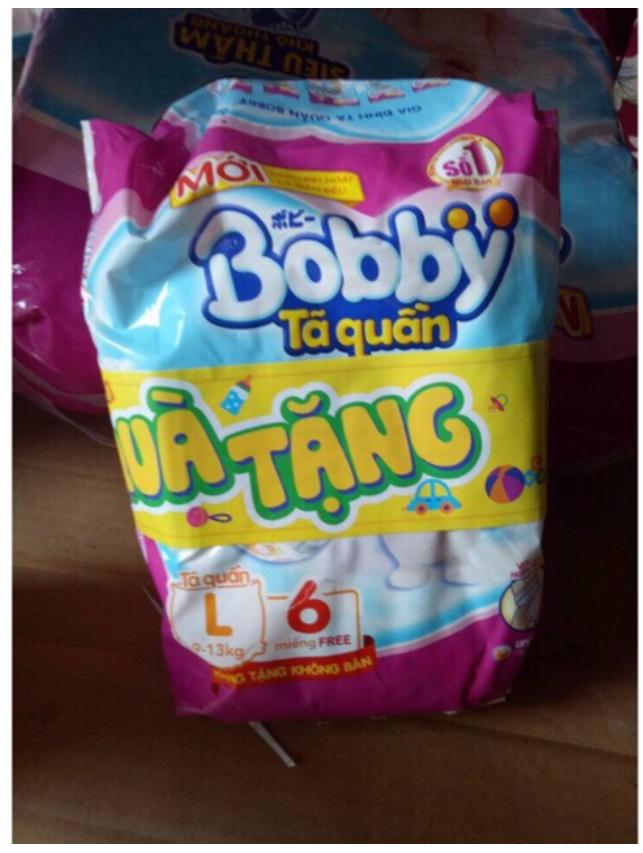 100 tã quần Boppy Size L(9-13 kg)