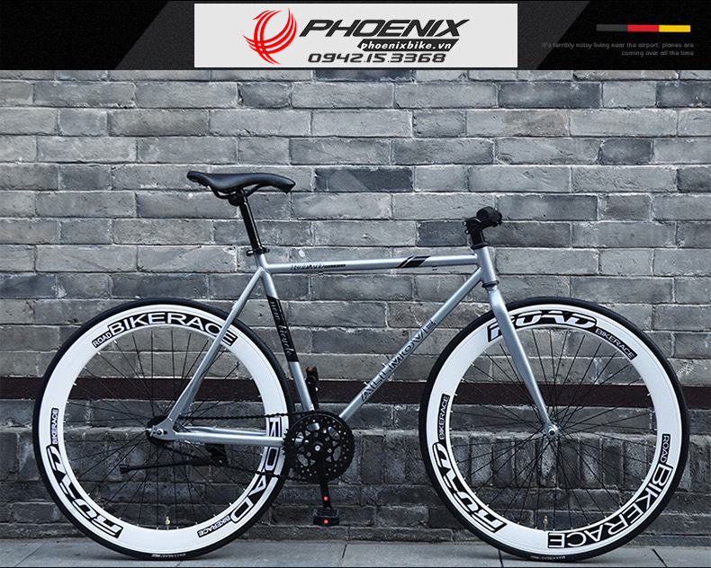 Xe đạp Fixed Gear EG-01 vành 60 2024 siêu rẻ