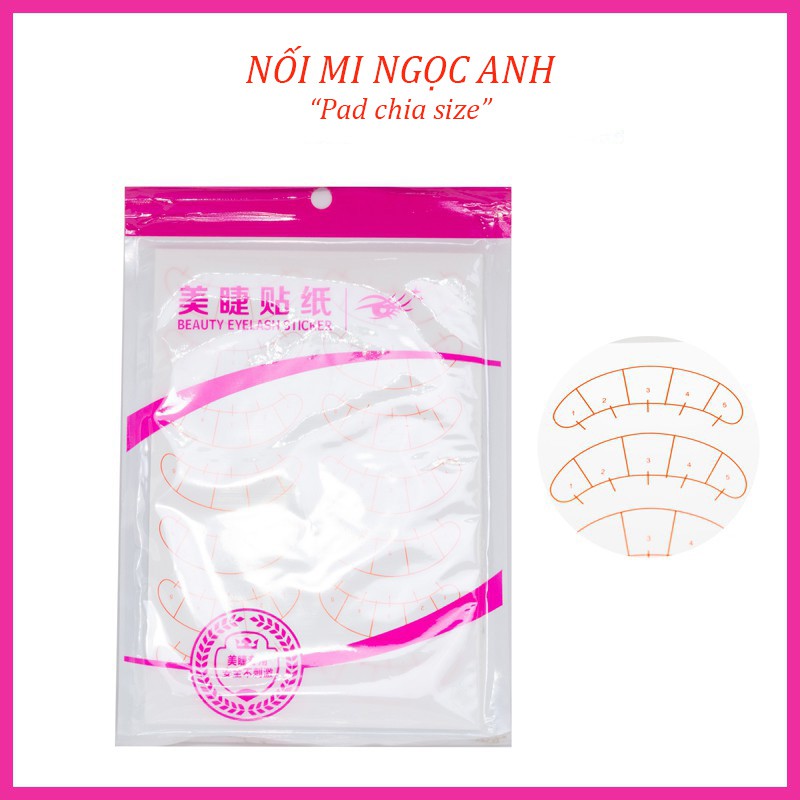 Pad chia size, Pad chia size nối mi