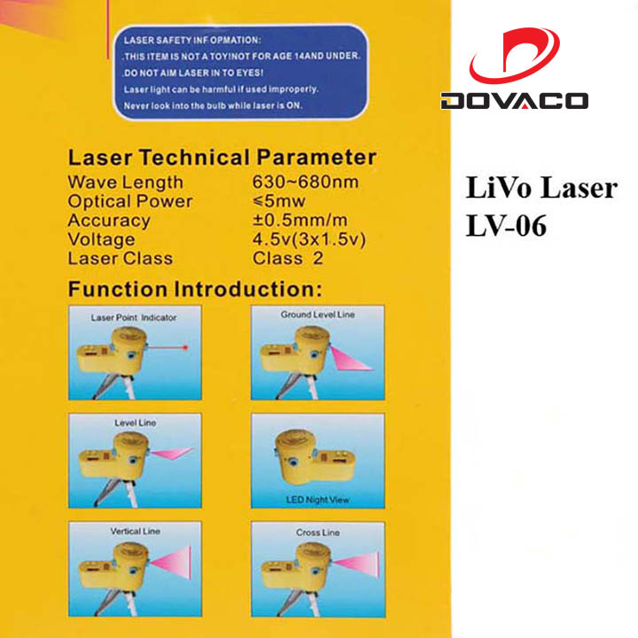 Ni vô cân bằng laser đa năng LV-06