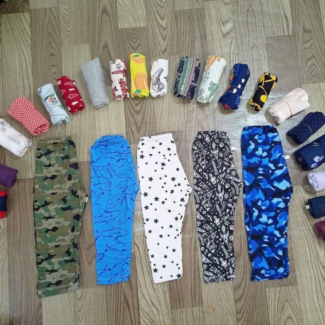Quần thun cotton bé trai (15-30kg)