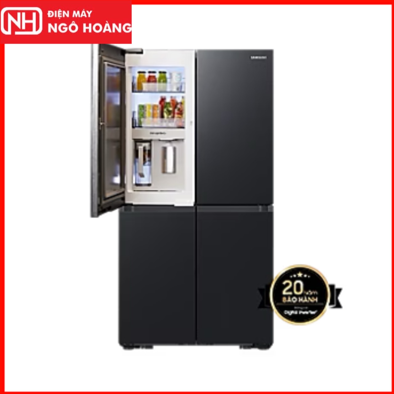 [HCM] Tủ Lạnh Samsung Inverter 648 Lít RF59C766FB1/SV
