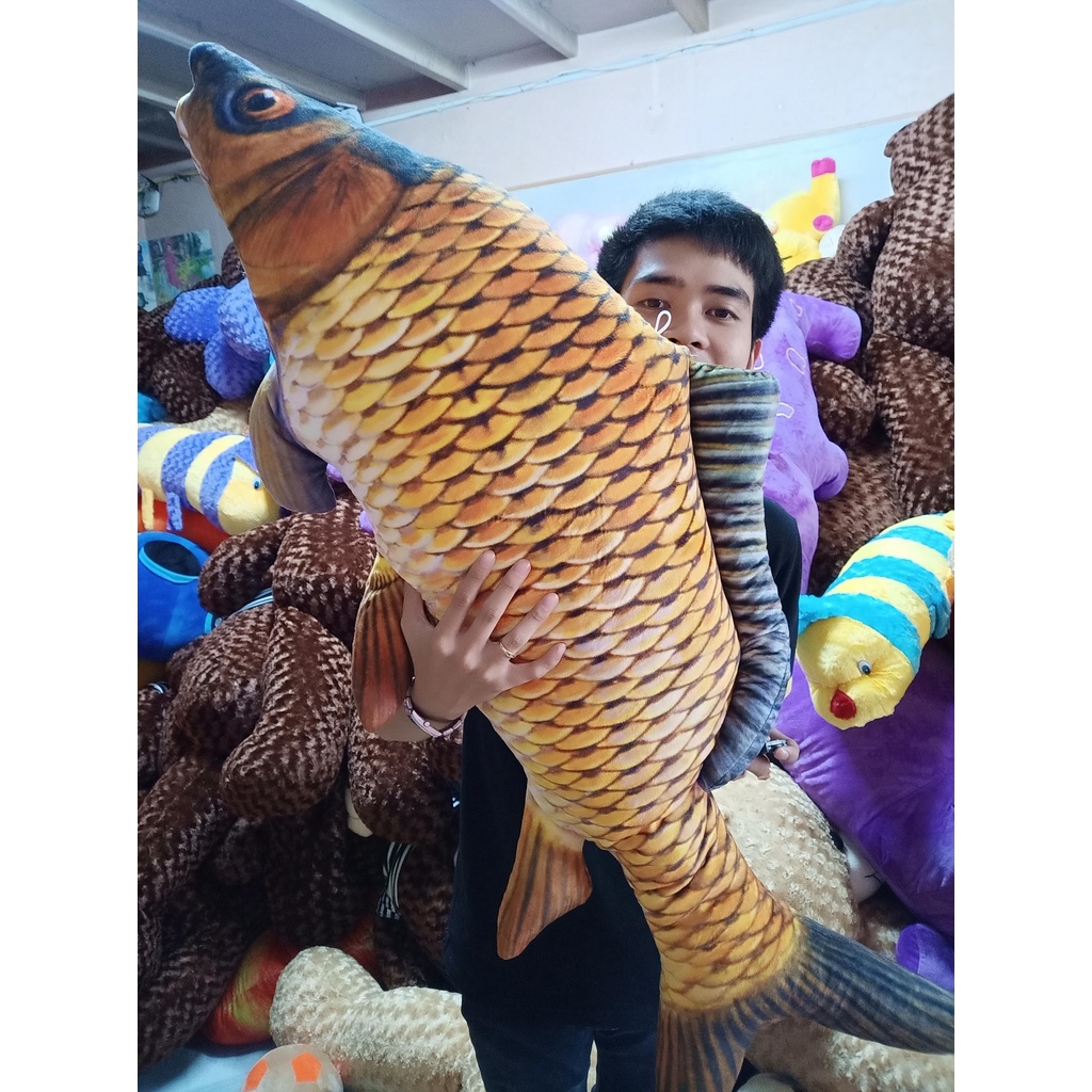 Gấu Bông 3D Hình Cá Chép - Gối ôm dành cho bé