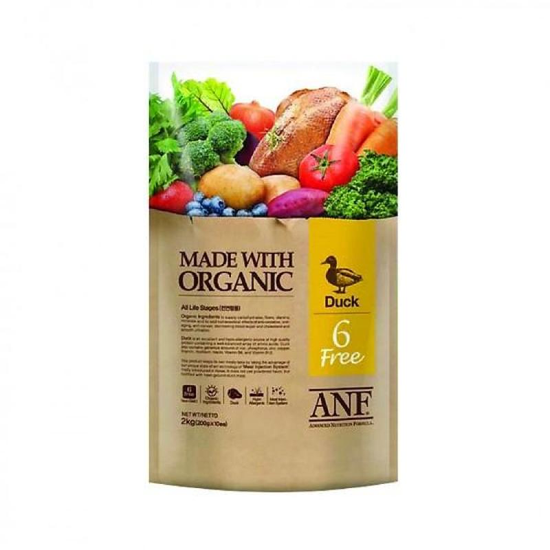 Thức ăn hữu cơ cho chó ANF 6 Free 2kg vị vịt