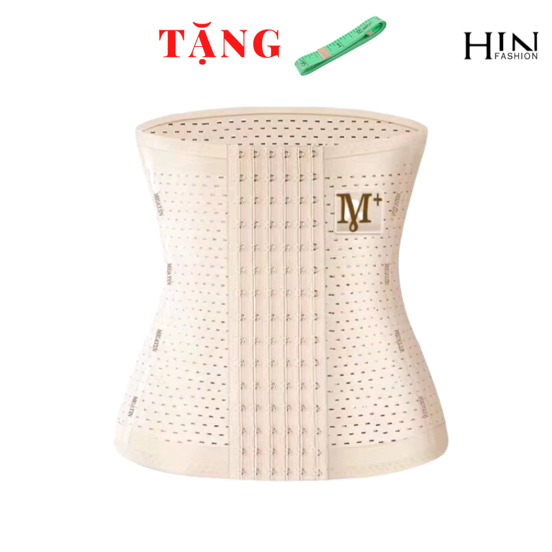 Đai Nịt Bụng Mẫu Mới Nâng Cấp Đến 6 Nấc Cài - 4 Thanh Chống Cuộn - Gen Cao 25cm - Gen nịt bụng giảm mỡ sau sinh - Miếng Nâng Bụng - Đai Nâng Bụng - Gen Nịt Bụng Sau Sinh - HIN Fashion G02