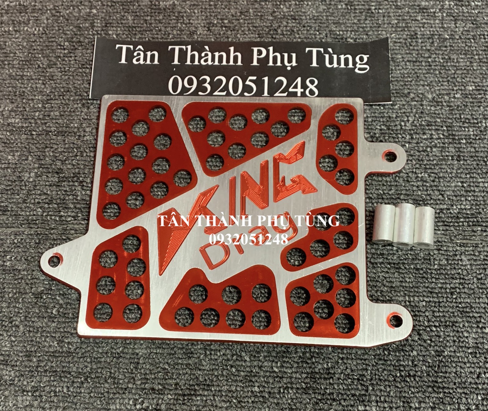 Két nước Vario nhôm CNC mẫu King Drag