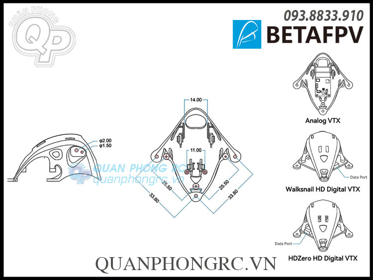 Canopy BETAFPV New HD Micro 2022