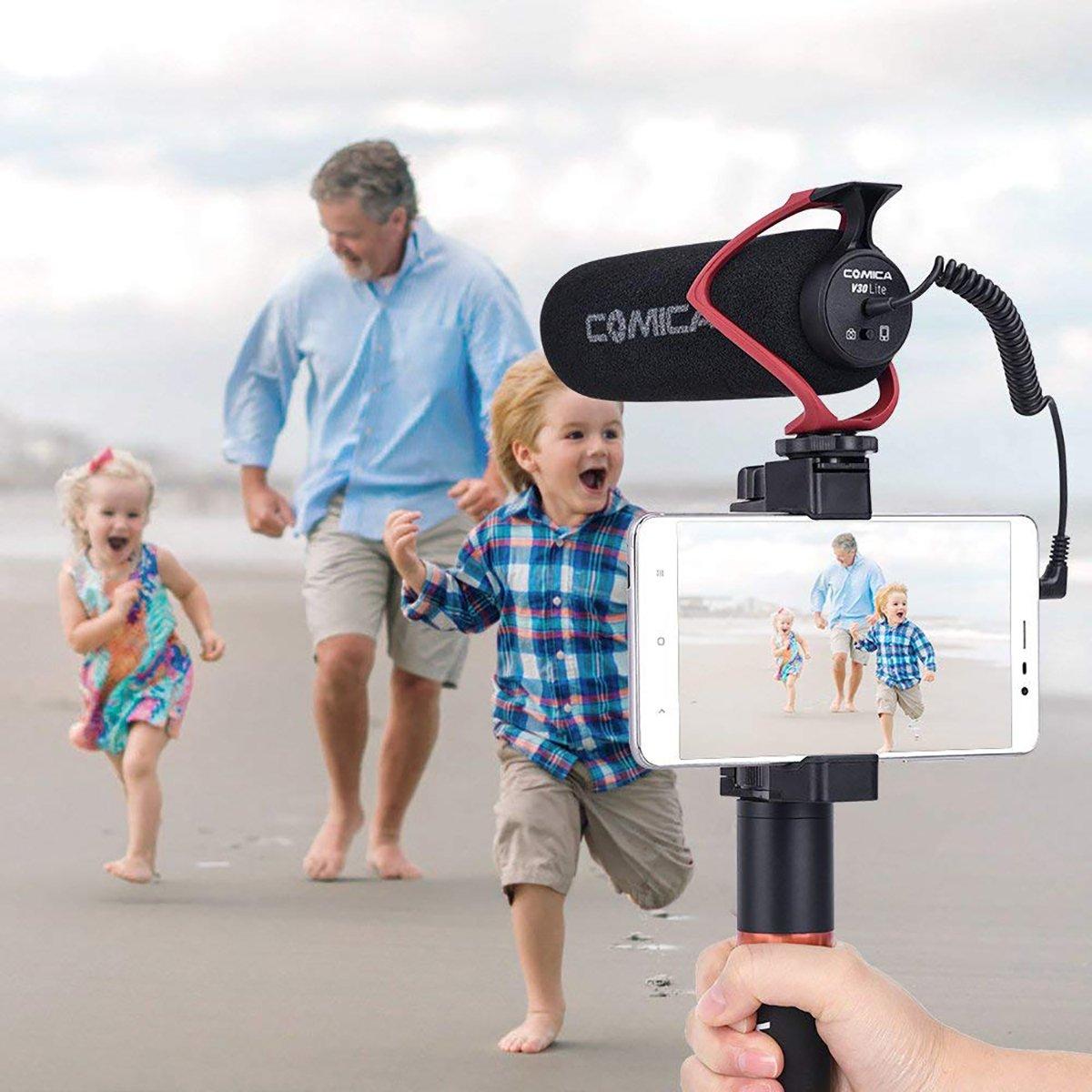 Comica CVM-V30 LITE - Micro shortgun cho điện thoại, máy ảnh