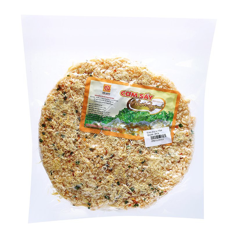 CƠM SẤY CHÀ BÔNG HIỆU NHẬT QUỲNH - siêu giòn siêu ngon