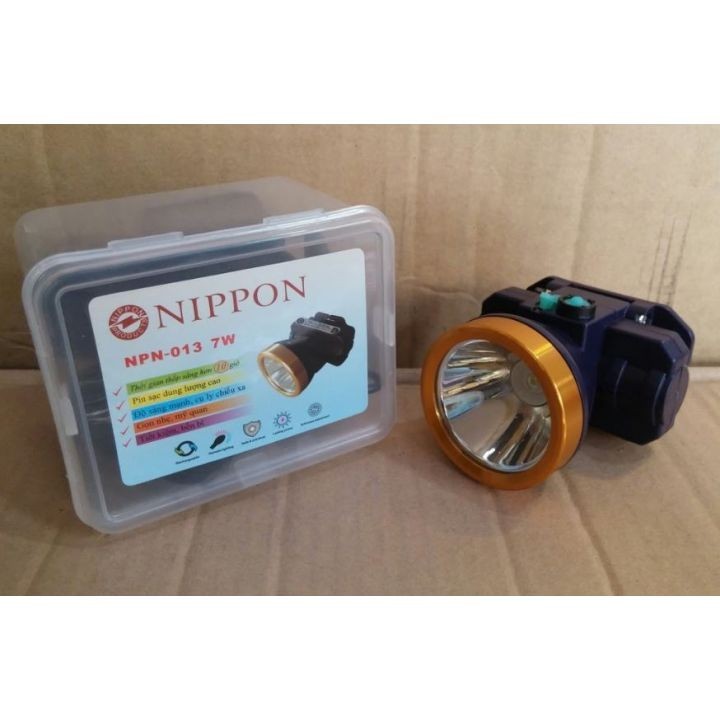 Đèn pin đội đầu siêu sáng Nippon 15w