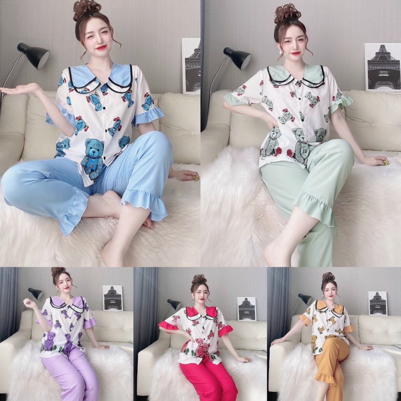 [BÁN SỈ 10 BỘ] ĐỒ BỘ NỮ- SET PIJAMA