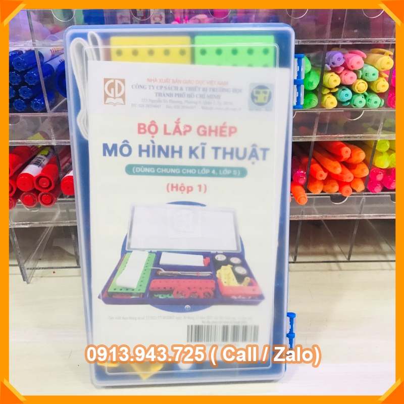 Bộ lắp ghép mô hình kĩ thuật lớp 4+5